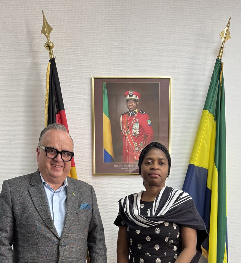 Audience avec le Consul Honaire du Gabon
